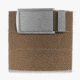 SlideBelts Canvas Belt, Burlap/Zinc, Up to Size 48 Waist CNVSZINC2BRLP