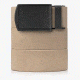 SlideBelts Survival Belt, Desert Tan Strap-Matte Black Buckle, 55in Long, 1.5in Wide SURVBELT-TANMATTBLK-48