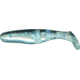 Slider Double Action Minnow Grub, 10, 1/8in, Smoke/Silver &amp; Blue Glitter, SMG74