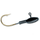 Slider Original Flat Head, 2in 1/4 oz, 4/0 Hook,Black, 4/Pack, SH14