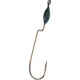 Slider Snagless Weedless Head 2.31in, 1/16 oz, Black, 4/Pack, WSH16