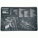Slip 2000 Blueprint Gun Cleaning Mat 11x17 Inches For Springfield XDM