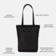 SLNT E3 Convertible Faraday Tote Bag, Black, 17L, SPB-EDC-02