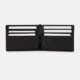 SLNT RFID Money Clip BiFold Wallet, Black, SPW-BFMCBL
