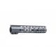 SLR 10.7 inch ION Mid M-LOK 5.56 Handguard, Black, ION10.7ML-MID