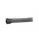 SLR 13.7 inch HELIX M-LOK 5.56 Handguard, Black, HELIX13.7ML