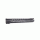SLR 14.87 inch SOLO Ultra Lite KeyMod .308 Low Profile Handguard, Black 00810646031050
