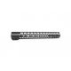 SLR 15.5 inch SOLO Mid M-LOK 5.56 Handguard, Black, SOLO15.5ML-MID