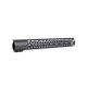 SLR 16 inch SOLO Lite M-LOK .308 High Profile Handguard, Black, 308H-SOLO16ML-LITE