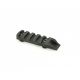 SLR 5-Slot M-LOK Rail Section, Black, 5SMLS