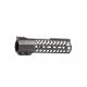 SLR 7.5 inch HELIX M-LOK 5.56 Handguard, Black, HELIX7.5ML