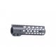 SLR 7.5 inch SOLO Lite M-LOK 5.56 Handguard, Black, SOLO7.5ML-LITE