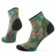 Smartwool Bike Zero Cushion Jungle Music Print Ankle Socks - Womens, Honey Gold, Small, SW002704K11100S000
