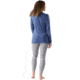 Smartwool Classic All-Season Merino Base Layer Crew - Womens, Nightfall Blue, Small, SW016912P43100S000