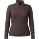 Smartwool Classic Thermal Merino Base Layer 1/4 Zip - Womens, Mink Heather, Small, SW002828P85100S000