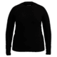 Smartwool Classic Thermal Merino Base Layer Crew Plus - Womens, Black, 2X, SW0167800011-001 BLACK-2X