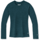 Smartwool Classic Thermal Merino Base Layer Crew - Womens, G75 Twilight Blue Heather, Large, SW016369G75L