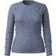 Smartwool Classic Thermal Merino Base Layer Crew - Womens, Nightfall Blue Heather, Medium, SW016369P44100M000