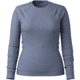 Smartwool Classic Thermal Merino Base Layer Crew - Womens, Nightfall Blue Heather, Medium, SW016369P44100M000