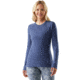Smartwool Classic Thermal Merino Base Layer Crew - Womens, Nightfall Blue Heather, Medium, SW016369P44100M000
