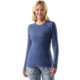 Smartwool Classic Thermal Merino Base Layer Crew - Women's, Nightfall Blue Heather, Small, SW016369P44100S000