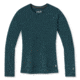 Smartwool Classic Thermal Merino Base Layer Crew - Womens, Twilight Blue Heather, Extra Small, SW016369G751-XS