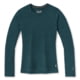 Smartwool Classic Thermal Merino Base Layer Crew - Womens, Twilight Blue Heather, Extra Small, SW016369G751-XS