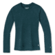 Smartwool Classic Thermal Merino Base Layer Crew - Womens, Twilight Blue Heather, Extra Small, SW016369G751-XS
