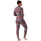Smartwool Classic Thermal Merino Base Layer One Piece - Womens, Currant Alpine Apres, Small, SW002985P90100S000