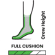 Smartwool Hike Full Cushion Saturnsphere Crew Socks - Womens, 590 Bordeaux, Medium, SW001583590M