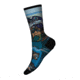 Smartwool Hike Light Cushion Icy Range Print Crew Socks - Womens, Multi Color, Small, SW0019881501-S