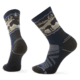 Smartwool Hike Light Cushion Mountain Moose Crew Socks - Mens, Deep Navy, Small, SW002686092100S000