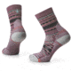Smartwool Hike Light Cushion Stitch Stripe Mid Crew Socks - Womens, Argyle Purple, Large, SW001577J191-L