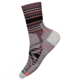 Smartwool Hike Light Cushion Stitch Stripe Mid Crew Socks - Womens, Argyle Purple, Medium, SW001577J191-M