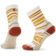 Smartwool Hike Light Cushion Stitch Stripe Mid Crew Socks - Womens, Natural, Small, SW0015771001-S