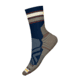 Smartwool Hike Light Cushion Striped Mid Crew Socks, Deep Navy, Extra Large, SW0016090921-XL