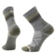 Smartwool Hike Light Cushion Striped Mid Crew Socks - Men's, Ash/Charcoal, Medium, SW001609H85100M000
