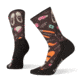 Smartwool Hike Light Hut Trip Print Crew Socks - Womens, Black, Small, SW001186001-S