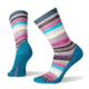 Smartwool Hike Light Margarita Crew Socks - Womens, Deep Marlin, Large, SW001396C51-L