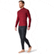 Smartwool Intraknit Merino 200 1/4 Zip - Mens, Tibetan Red/Forged Iron, Large, SW016260F93L