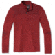 Smartwool Intraknit Merino 200 1/4 Zip - Mens, Tibetan Red/Forged Iron, Large, SW016260F93L