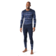 Smartwool Intraknit Merino 200 Pattern Bottom - Mens, Deep Navy, Extra Large, SW016438092-XL