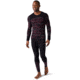 Smartwool Intraknit Merino 200 Pattern Crew - Mens, Black Mountain Stripe, Large, SW016407G39L