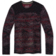 Smartwool Intraknit Merino 200 Pattern Crew - Mens, Black Mountain Stripe, Large, SW016407G39L