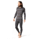 Smartwool Intraknit Merino 200 Pattern Crew - Mens, Forged Iron Mountain Stripe, 2XL, SW016407F25-XXL