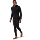 Smartwool Intraknit Merino 250 Thermal 1/4 Zip - Mens, Black, Medium, SW016144001-M