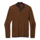 Smartwool Intraknit Merino 250 Thermal 1/4 Zip - Mens, Woodsmoke/Monument Orange, Small, SW016144F52-S