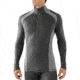 Smartwool Lightweight Zip T Long Sleeve - Men's-X-Large-Graphite/Alloy