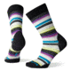 Smartwool Margarita Socks - Womens, Black/Meadow Mauve Heater, Small, SW0SW717A61-S