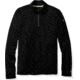 Smartwool Merino 1/4 Zip 150 Baselayer - Men's, Large, Black, SW016070001-L
